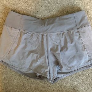 Lululemon Speed up - light grey shorts